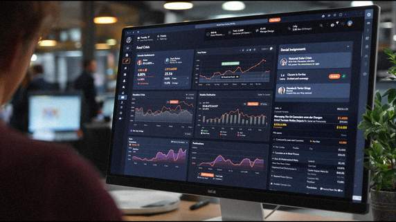 Dashboard di monitoraggio della crisi per un'azienda alimentare